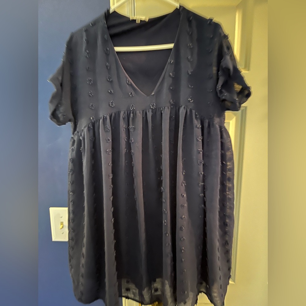 Altar'd State Navy Mini Dress